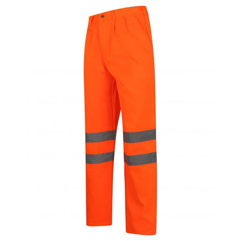 High Visibility Safety Workwear Trouser | Safety orange